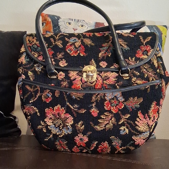 Handbags - Carpet Handbag - Vintage 50s To 1960